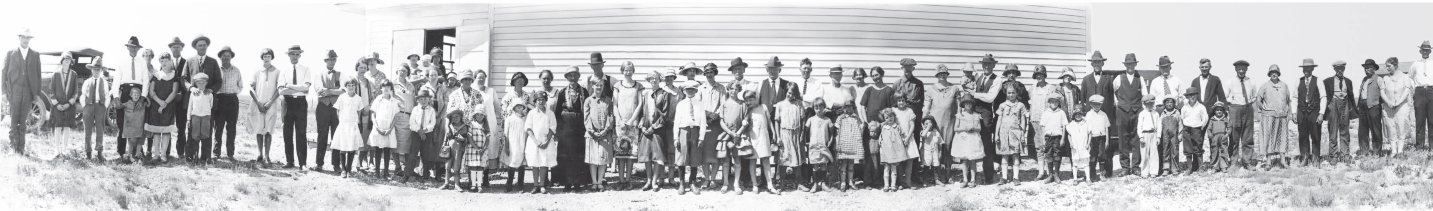 Montana homesteaders, circa 1927.