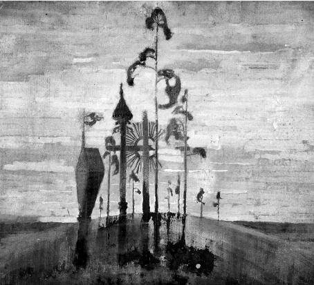 Wayside crosses by Mikalojus Čiurlionis
